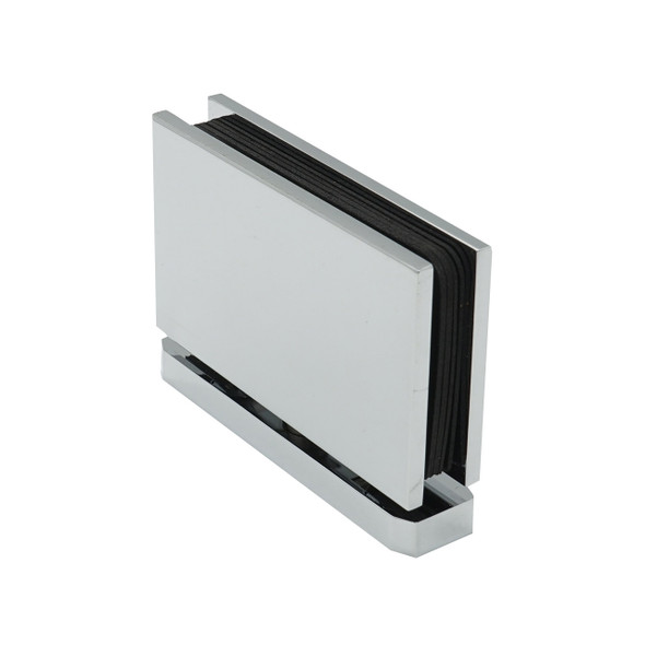 Chrome Plaza Pivot Hinge Glass To Curb