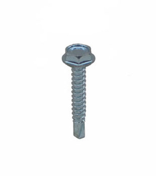 #8 X 1" Self Tapping/Drilling Hex Washer Head Screws (100/Pack)