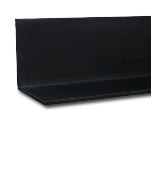 1" x 1" x 1/16" Aluminum Angle Black Anodized Finish 47"