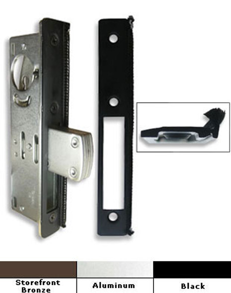 Radius Weatherstripped Long Throw Deadlock FacePlate