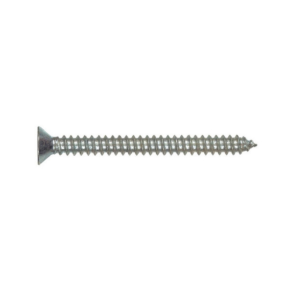 #10 x 1" Phillips Flat Head Marine Grade 316 Stainless Steel Screw - 500 Pack