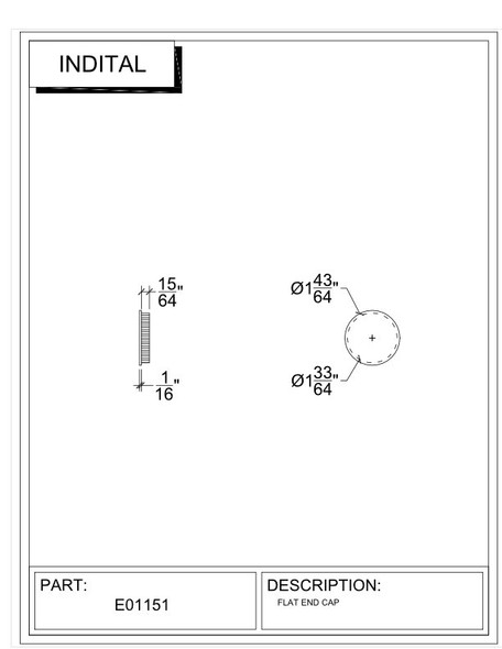 Round Endcap specs