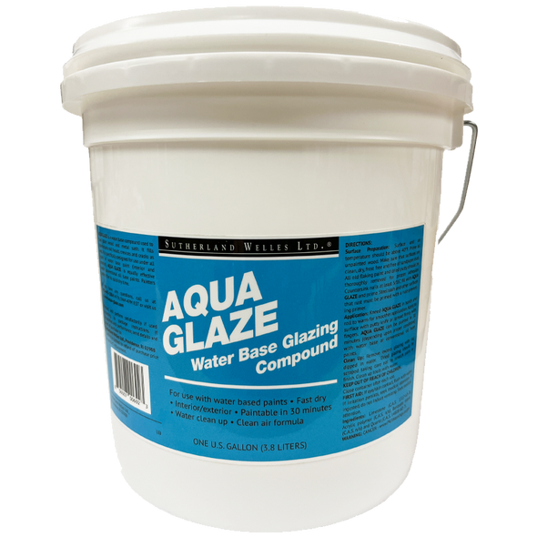 Aqua Glaze Fast Dry Water Base Glazing Compound - 1 Gallon