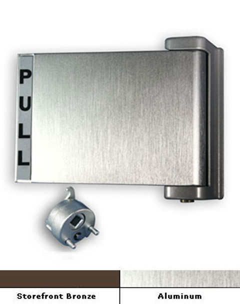 Storefront Door Paddle Handle Pull options