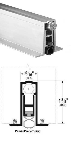 Pemko 411APKL36 Automatic Door Bottom 9/16