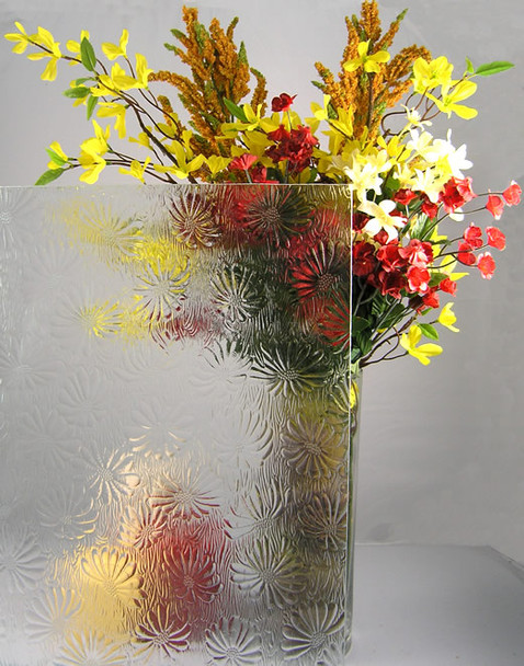 WG28 Floral Glass 4" x 4" Sample