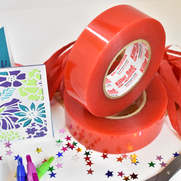 Killer Red Double-Sided Tape