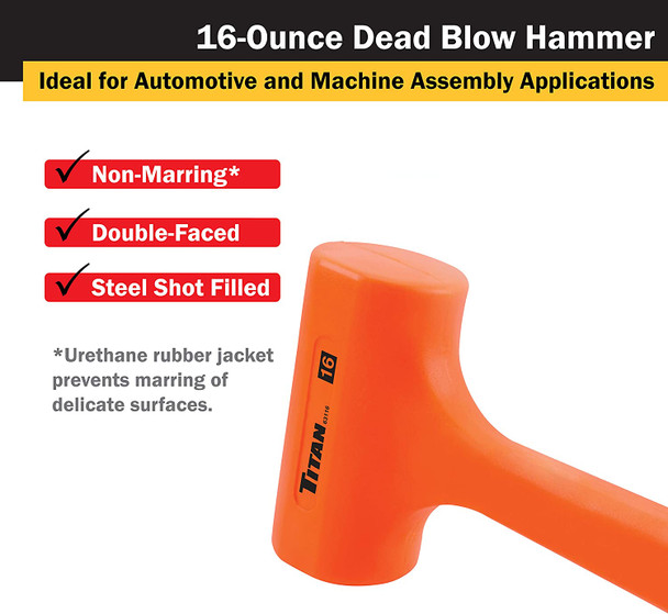 Dead Blow Hammer 16 oz.