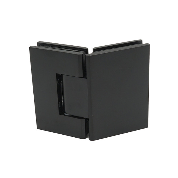 Matte Black American Classic 135 Degree Glass to Glass Hinge