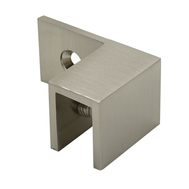 Brushed Nickel Left Hand "Sleeve Over" Wall Mount Clip