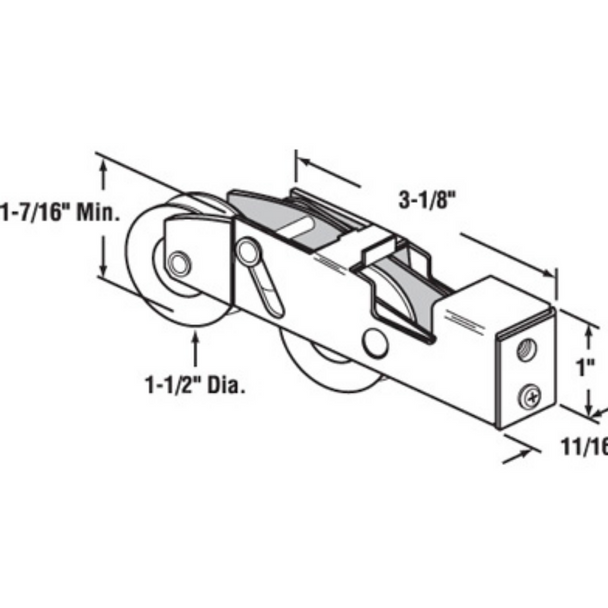 roller assembly specs