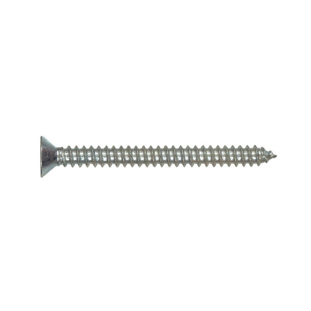 #8 x 2-1/2" Phillips Flat Head Marine Grade 316 Stainless Steel Screw - 100 Pack