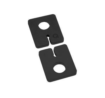 MOD 4200 Rubber Inlays for 1/4" Glass Pack of 8