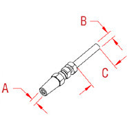 RailEasy™ Stud Replacement Stud for S0981-1004