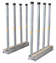 Groves Inc. Glass Storage Bundle Rack - Heavy Dut