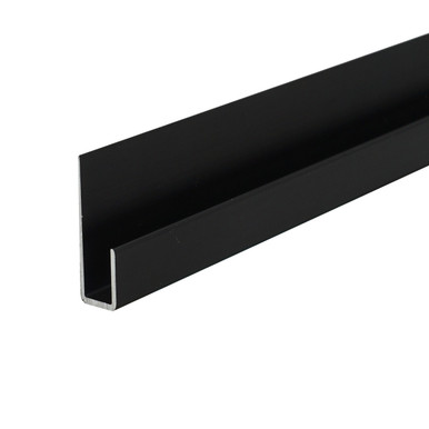 Alumicolor 3000 Series 6 inch Black Aluminum Triangular Arch