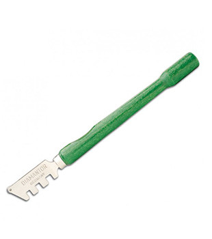 Diamantor Green Wood Handle Glass Cutter