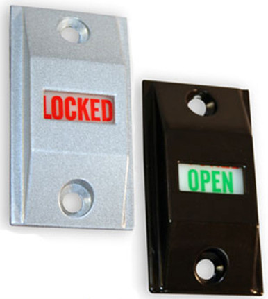 Lock Function Idicator IDC (LI-4089) Storefront Door Lock Indicator Set | Wholesale Glass ...