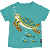 photo of Turtle Short Sleeve S-shirt for Boys and Girls by COQ EN PATE