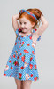 ROSALITA SENORITAS Strawberry Cherry Pie Dress for Girls