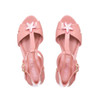 photo of PETITE JOLIE Nude Shellfish Sandals for Girls by PETITE JOLIE