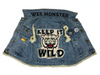 photo of WEE MONSTER Keep It Wild Denim Vest - Unisex for Boys and Girls by WEE MONSTER