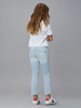 DL1961 Harper Boyfriend:Straight Ross Distressed Jeans for Girls