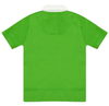 PAN CON CHOCOLATE Boys Green Cotton Polo Shirt