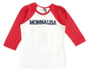 photo of MONNALISA Long Sleeve Baseball T-Shirt with Sequin Logo for Girls by MONNALISA