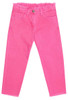 photo of MONNALISA Pink Denim Pants for Girls by MONNALISA