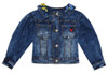 photo of MONNALISA Embroidered Denim Jacket for Girls by MONNALISA