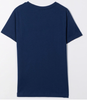 BALMAIN Blue logo-print cotton T-shirt for Boys and Girls