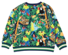 KENZO KIDS  Green Tropical Sweatshirt for Boys