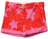 photo of STELLA McCARTNEY KIDS Red Jeans Shorts for Girls by STELLA McCARTNEY KIDS