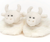 photo of Jomanda Scottish Cream Highland Cow Baby Slippers - 0-6 months by JOMANDA