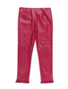 MISS BLUMARINE Ruby Faux Leather Pants for Girls