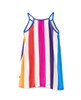 Lestown Unique Dress with Stripes for Girls