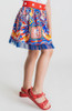 Add a Dash of Fantasy: The Tri-Color Skirt with a Blue Tulle Trim - Whirls of Playfulness and Creativity