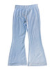 Pants with elasticated waistband in a casual setting