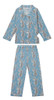 Kids' Blue Leopards 100% Organic Cotton Pyjama