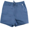 front view of navy blue shorts from Cacharel