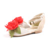 front/side of baby girl fashion "Tango of Roses" Shoes for Girls from JOYFOLIE
