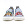 front view of kids fashion  striped "Veg Gang" Shoes from STELLA McCARTNEY KIDS