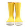 front of boy and girl fashion Yellow Rainy Boots from IGOR