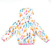 back of girl fashion Watercolor Wind Jacket from INVICTA