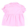 back of baby girl Ruffled Pink Shirt from RALPH LAUREN