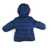 baby girl fashion "Let's Sleigh and Be Awesome" Navy Blue and Pink Snowsuit Set from PINK PLATINUM