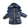 back of baby girl fashion "Snowy Night" Jacket for Girls from PINK PLATINUM