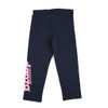 back of girl fashion "Dancing Sisters" Navy Blue Leggings from DIMENSIONE DANZA