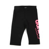 front of girl fashion "Dancing Sisters" Black Leggings from DIMENSIONE DANZA